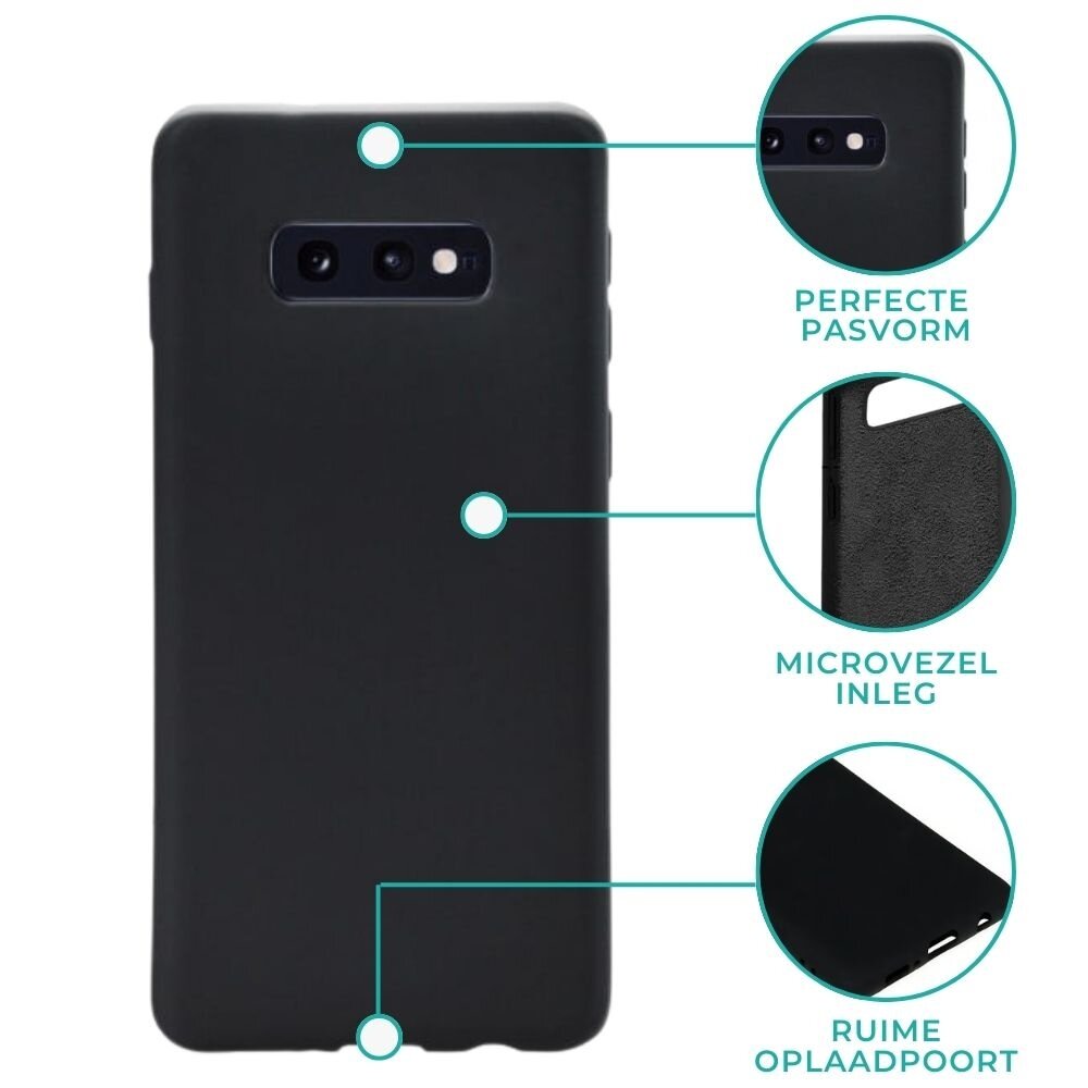 ShieldCase® Shieldcase Silicone case Samsung Galaxy S10 (zwart)