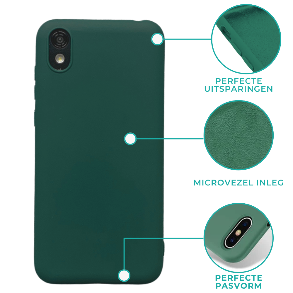 ShieldCase® ShieldCase Silicone case iPhone X / Xs (groen)