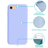 ShieldCase® Shieldcase Siliconen hoesje iPhone SE 2022 (paars)