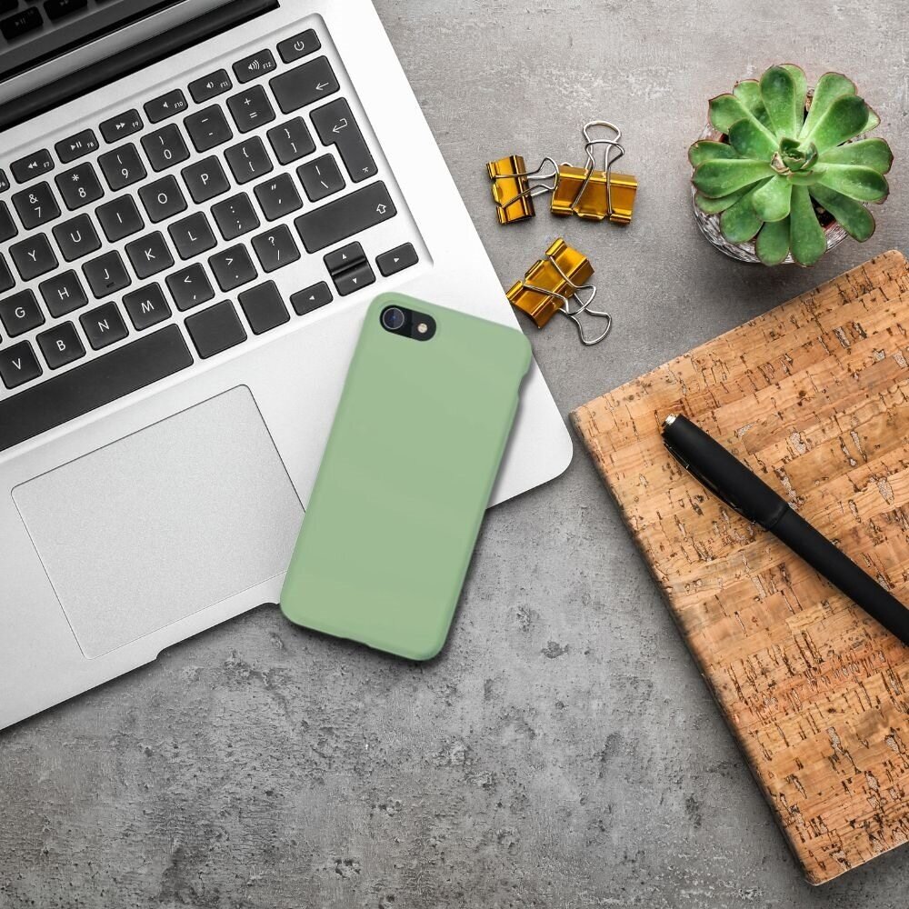 ShieldCase® Shieldcase Silicone case iPhone SE 2020 (lichtgroen)