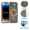 Coverzs Coverzs iPhone 11 Pro Magsafe hoesje met camera cover (goud) Coverzs Coverzs iPhone 11 Pro Magsafe hoesje met camera cover (goud)