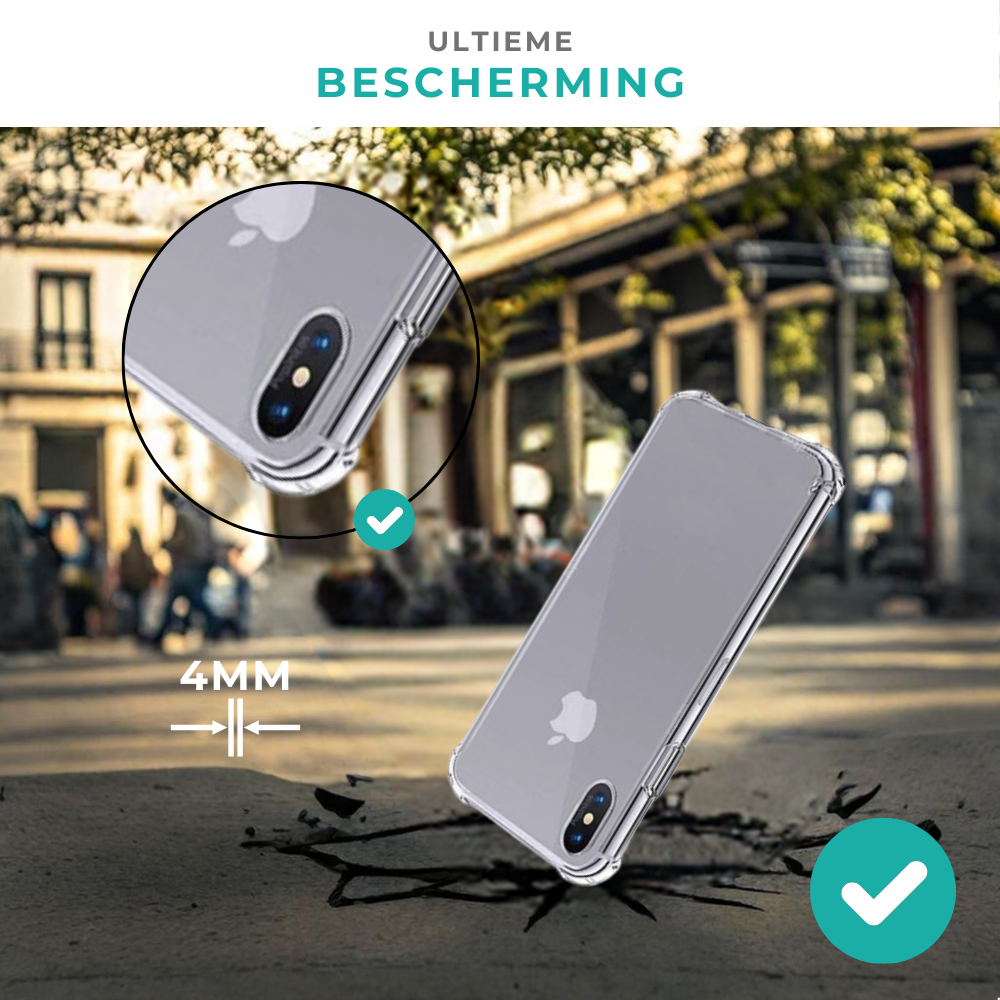 ShieldCase® ShieldCase Perfect Bumper TPU hoesje iPhone Xs Max (transparant) ShieldCase® ShieldCase Perfect Bumper TPU hoesje iPhone Xs Max (transparant)