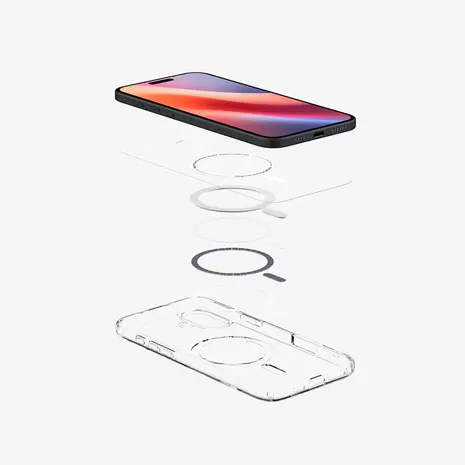 Spigen Spigen iPhone 16 Plus Crystal Flex MagSafe hoesje (transparant)