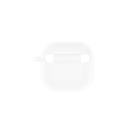 ShieldCase® ShieldCase Airpods 4 silicone case met koordje (wit)