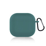 ShieldCase® Airpods 4 silicone case (donkergroen)