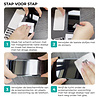 ShieldCase® ShieldCase Privacy Tempered Glass Screenprotector iPhone 12 Mini - 5.4 inch ShieldCase® ShieldCase Privacy Tempered Glass Screenprotector iPhone 12 Mini - 5.4 inch