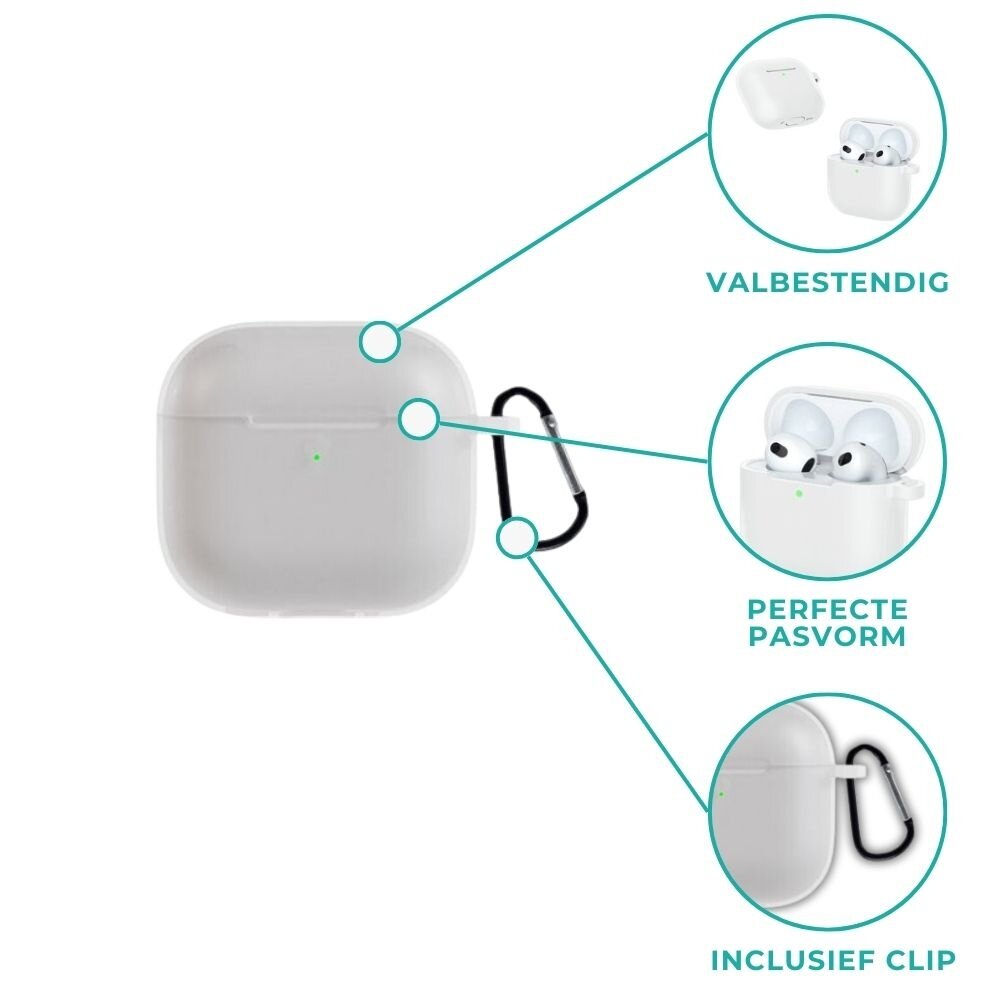 ShieldCase® ShieldCase Airpods 4 silicone case (transparant)