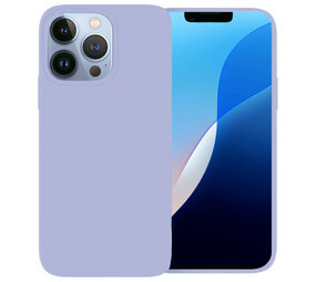 Ceezs iPhone 16 Pro Max hoesje siliconen (paars)