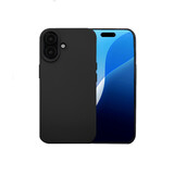 ShieldCase® iPhone 16 Plus siliconen hoesje (zwart)