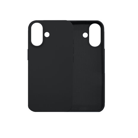 ShieldCase® ShieldCase iPhone 16 Plus siliconen hoesje (zwart)