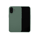 ShieldCase® iPhone 16 siliconen hoesje (donkergroen)