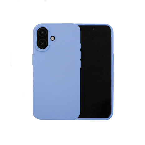 ShieldCase® ShieldCase iPhone 16 siliconen hoesje (paars)