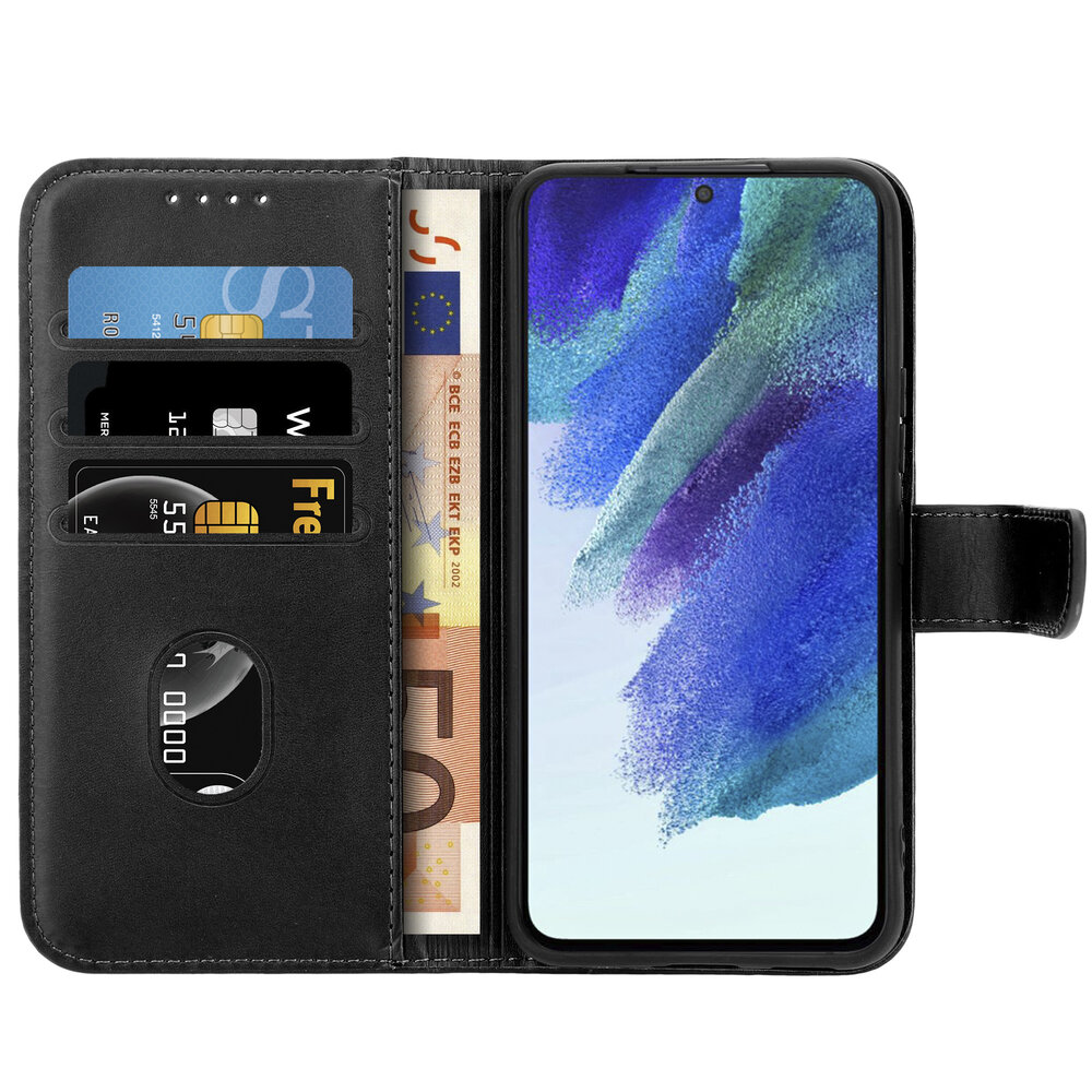 ShieldCase® ShieldCase Samsung Galaxy A16 Book case (zwart) ShieldCase® ShieldCase Samsung Galaxy A16 Book case (zwart)