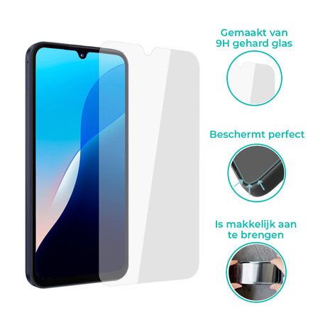 ShieldCase® ShieldCase Tempered Glass Screenprotector Samsung Galaxy A34