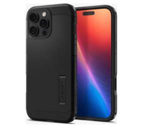 Spigen Spigen iPhone 16 Pro Tough Armor case (zwart) Spigen Spigen iPhone 16 Pro Tough Armor case (zwart)