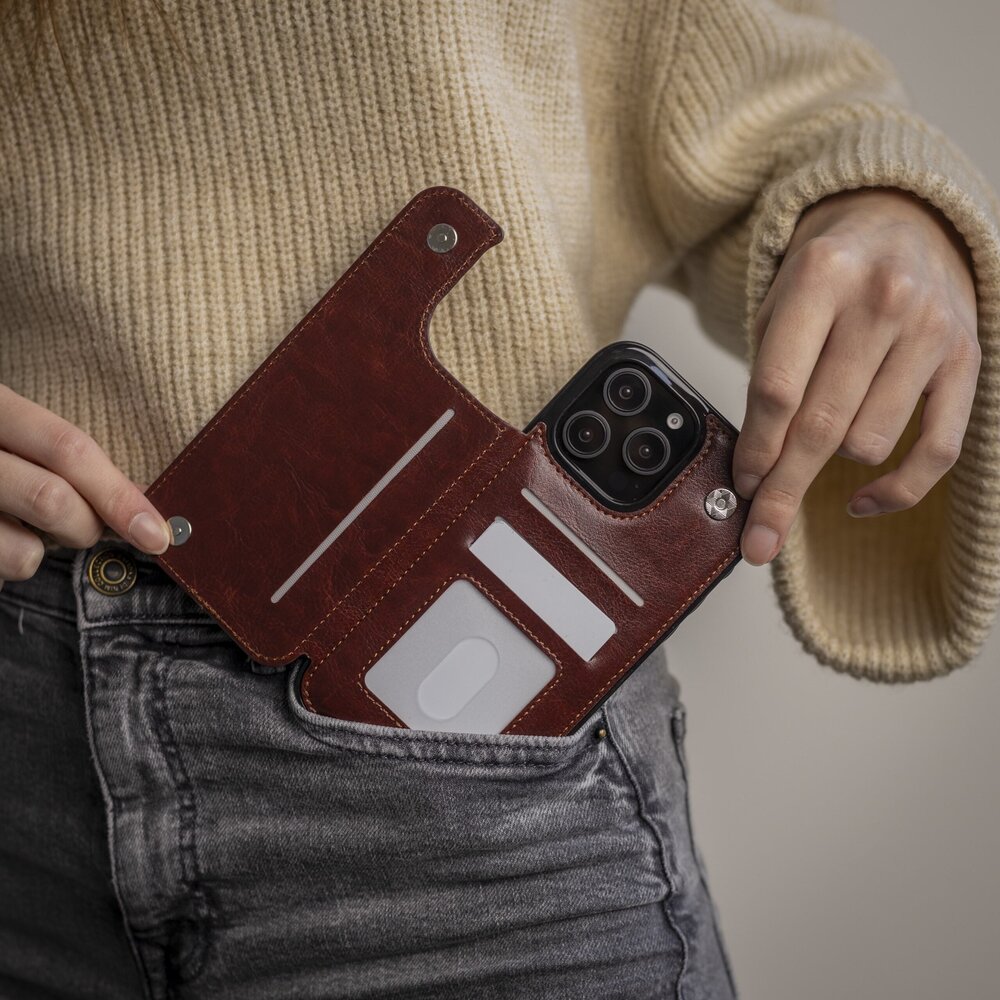 ShieldCase® ShieldCase iPhone 16 Pro Max Wallet case (bruin) ShieldCase® ShieldCase iPhone 16 Pro Max Wallet case (bruin)