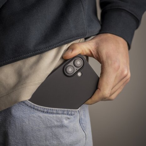 Ceezs Ceezs iPhone 16 hoesje siliconen (zwart)