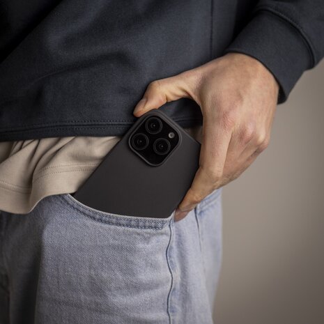 Ceezs Ceezs iPhone 16 Pro hoesje siliconen (zwart)