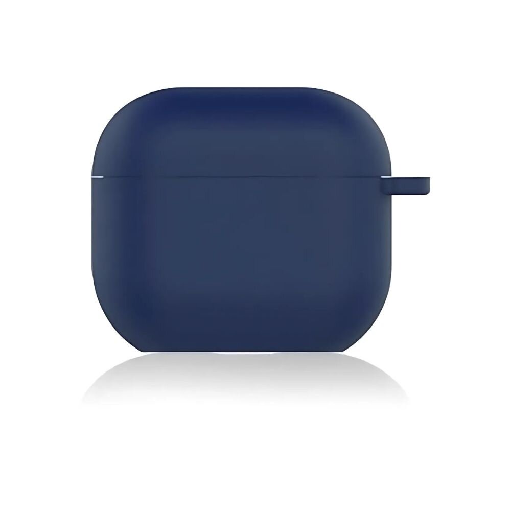 ShieldCase® Shieldcase Airpods 3 siliconen hoesje (donkerblauw)