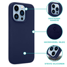 Coverzs Coverzs Luxe Liquid Silicone case iPhone 14 Plus (navy blauw) Coverzs Coverzs Luxe Liquid Silicone case iPhone 14 Plus (navy blauw)