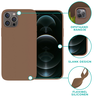 Ceezs Ceezs iPhone 11 hoesje siliconen Bruin Ceezs Ceezs iPhone 11 hoesje siliconen Bruin