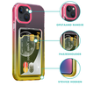 ShieldCase® ShieldCase iPhone Xr hoesje colorful pasjeshouder (roze/geel) ShieldCase® ShieldCase iPhone Xr hoesje colorful pasjeshouder (roze/geel)
