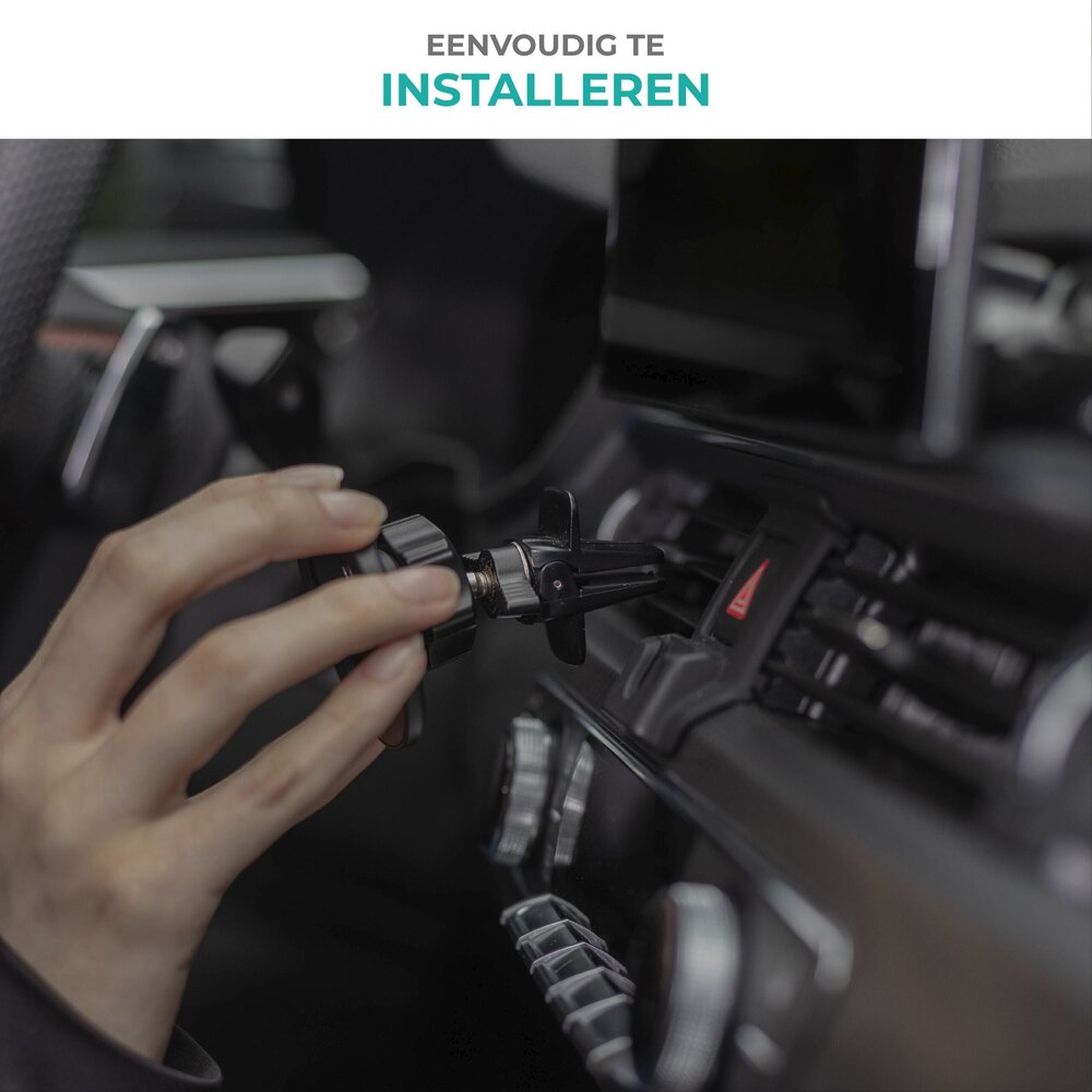 Coverzs Coverzs Ventilatie autohouder met MagSafe (zwart) Coverzs Coverzs Ventilatie autohouder met MagSafe (zwart)