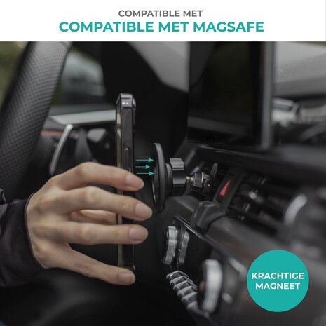 Coverzs Coverzs Ventilatie autohouder met MagSafe (zwart) Coverzs Coverzs Ventilatie autohouder met MagSafe (zwart)