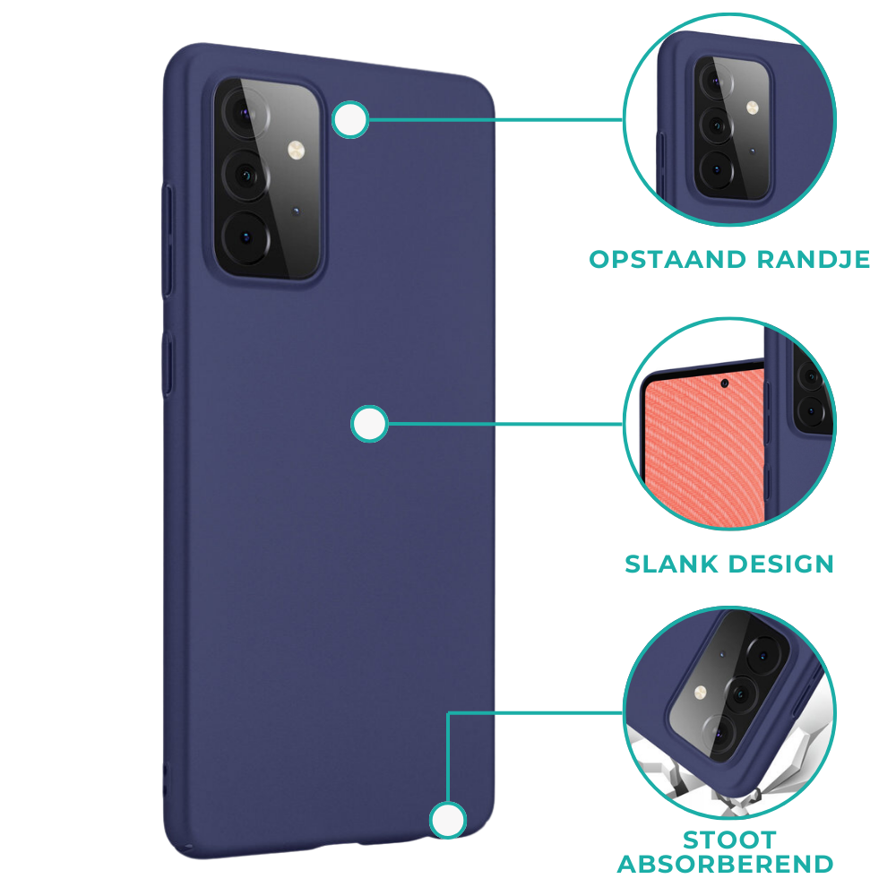ShieldCase® Shieldcase Samsung Galaxy A32 5G ultra slim case (blauw) ShieldCase® Shieldcase Samsung Galaxy A32 5G ultra slim case (blauw)