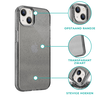 ShieldCase® ShieldCase iPhone 14 TPU Glitter case (zwart) ShieldCase® ShieldCase iPhone 14 TPU Glitter case (zwart)
