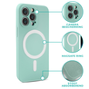 ShieldCase® ShieldCase iPhone 12 Pro Magsafe hoesje siliconen zijde (mintgroen) ShieldCase® ShieldCase iPhone 12 Pro Magsafe hoesje siliconen zijde (mintgroen)
