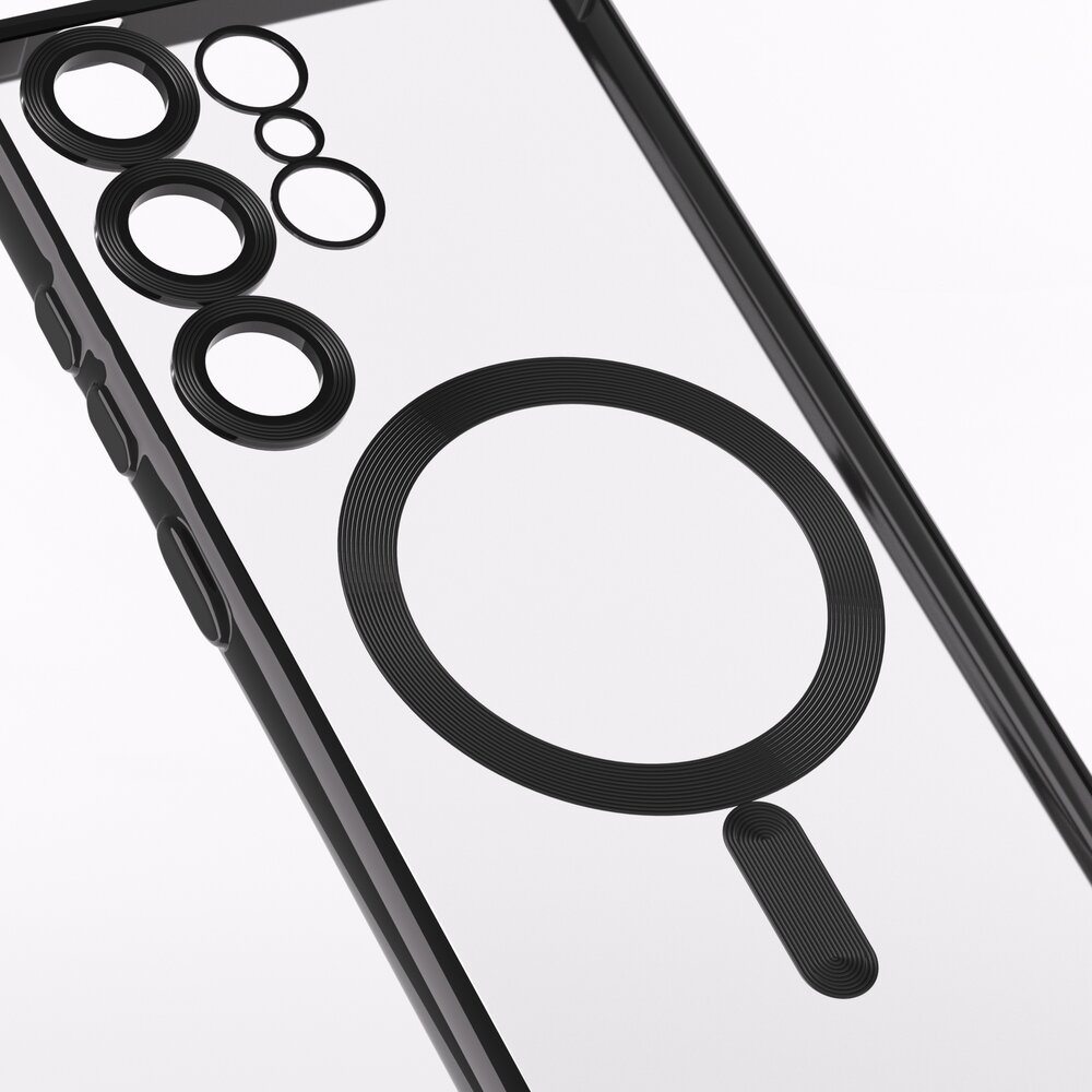 Coverzs Coverzs Samsung Galaxy S25 Plus MagSafe hoesje met camera cover (zwart) Coverzs Coverzs Samsung Galaxy S25 Plus MagSafe hoesje met camera cover (zwart)