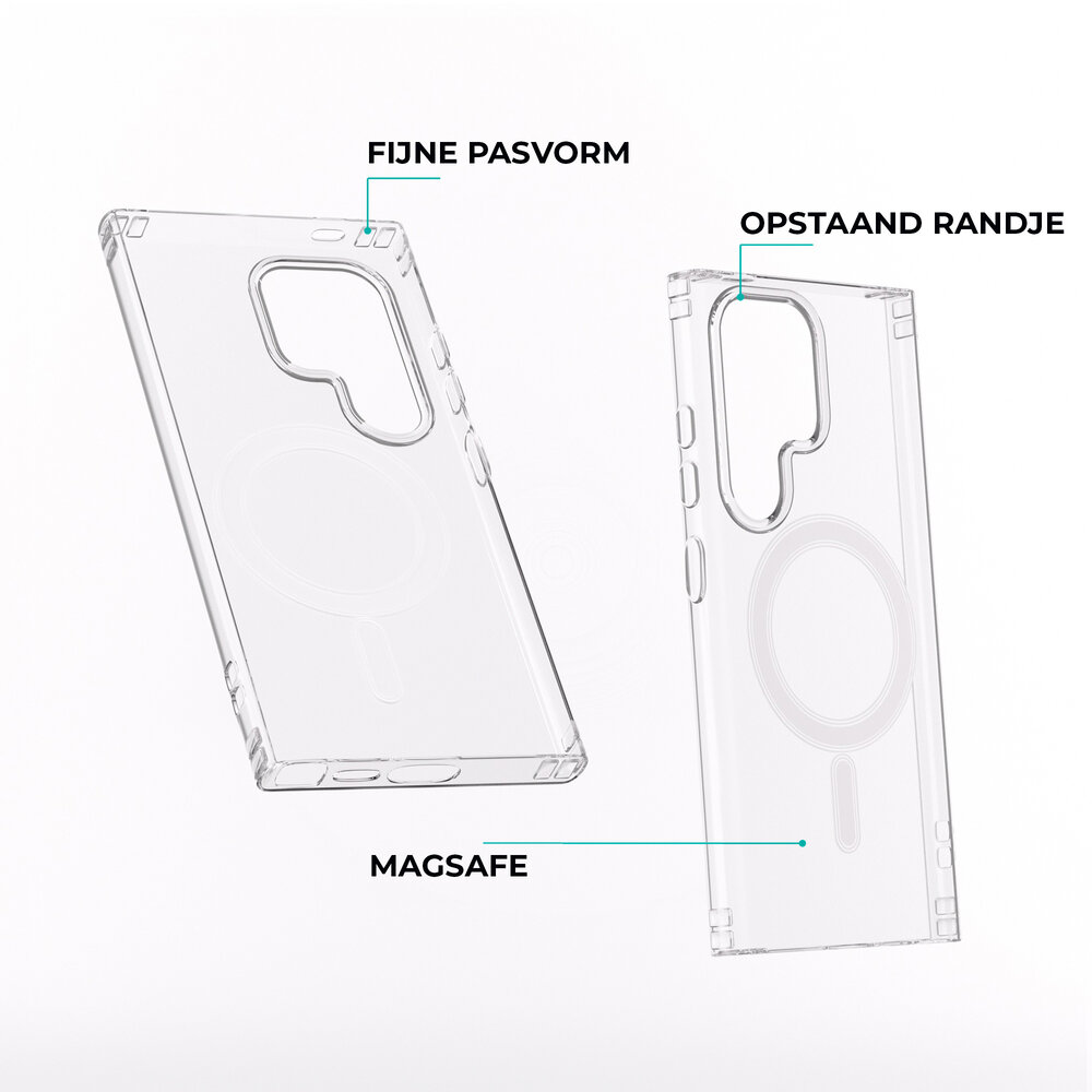 ShieldCase® ShieldCase Samsung Galaxy S25 Ultra MagSafe hoesje (transparant) ShieldCase® ShieldCase Samsung Galaxy S25 Ultra MagSafe hoesje (transparant)