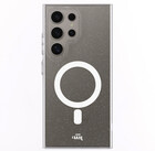 xoxo Wildhearts xoxo Wildhearts Samsung Galaxy S25 Ultra MagSafe glitter hoesje (transparant)