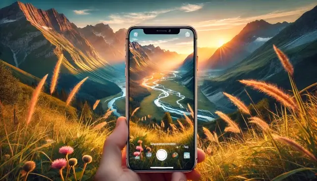 fotos maken met een iphone 16 pro max