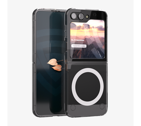 ShieldCase® Samsung Galaxy Z Flip 6 / Z Flip 7 FE MagSafe shock case (transparant)