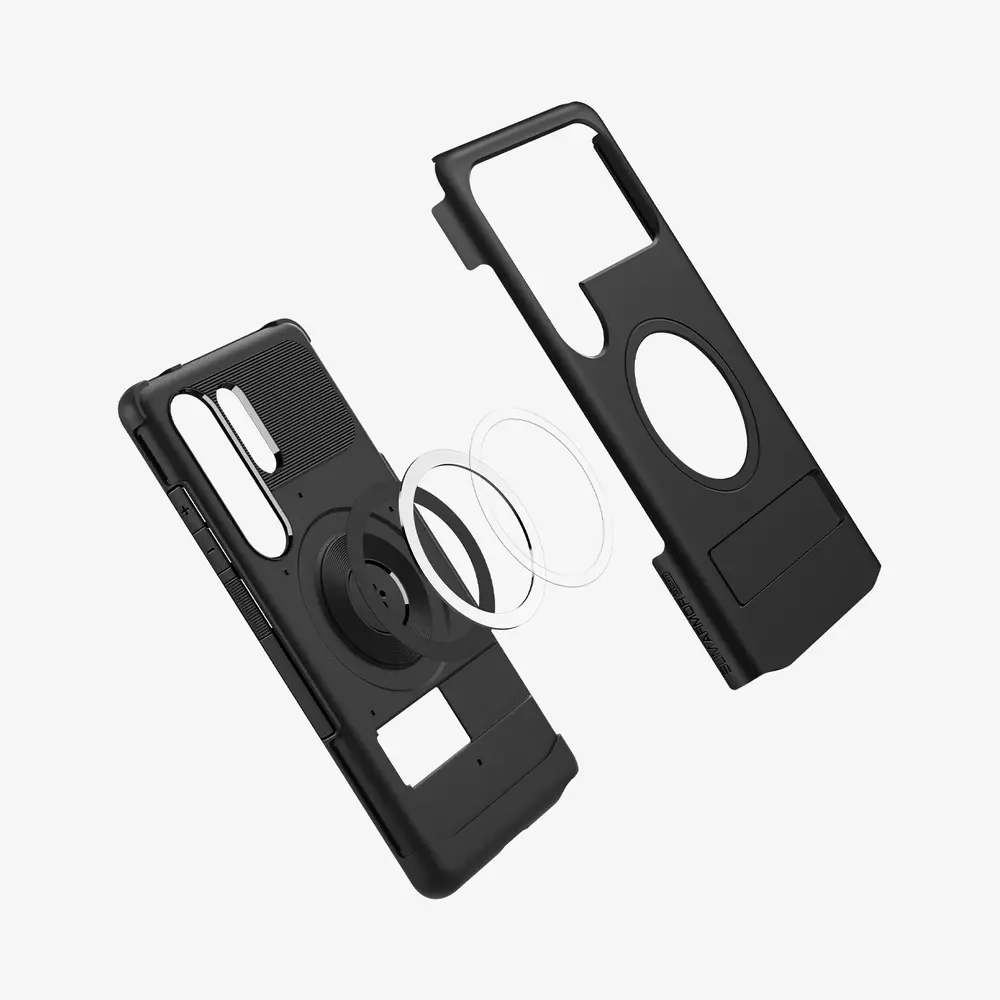 Spigen Spigen Samsung Galaxy S25 Ultra Slim Armor MagFit hoesje (zwart) Spigen Spigen Samsung Galaxy S25 Ultra Slim Armor MagFit hoesje (zwart)