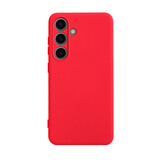 ShieldCase® Samsung Galaxy S25 siliconen hoesje (rood)