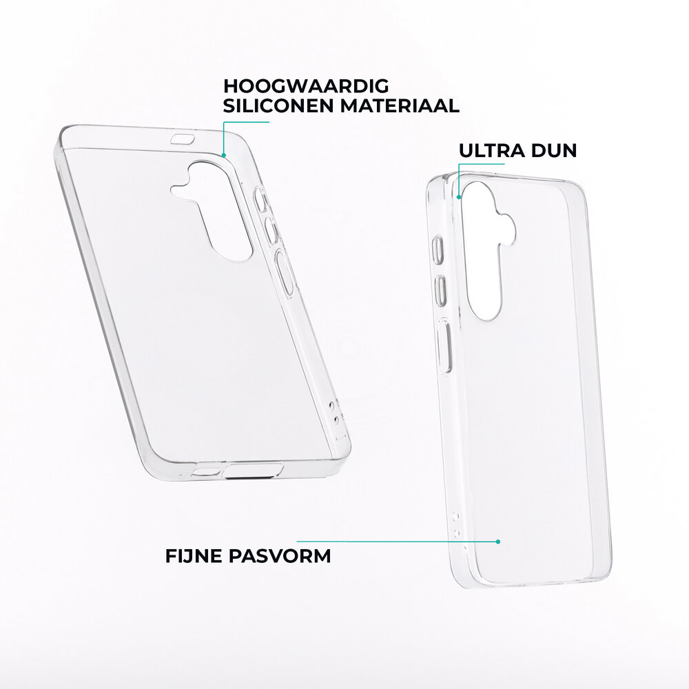 ShieldCase® ShieldCase Samsung Galaxy S25 Hybrid hoesje (transparant)