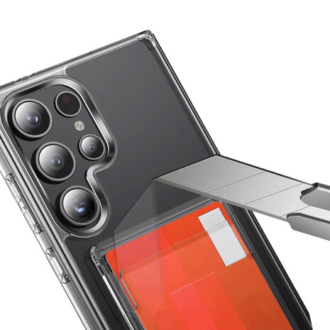 ShieldCase® ShieldCase Samsung Galaxy S25 Ultra TPU hoesje met pasjeshouder (transparant) ShieldCase® ShieldCase Samsung Galaxy S25 Ultra TPU hoesje met pasjeshouder (transparant)