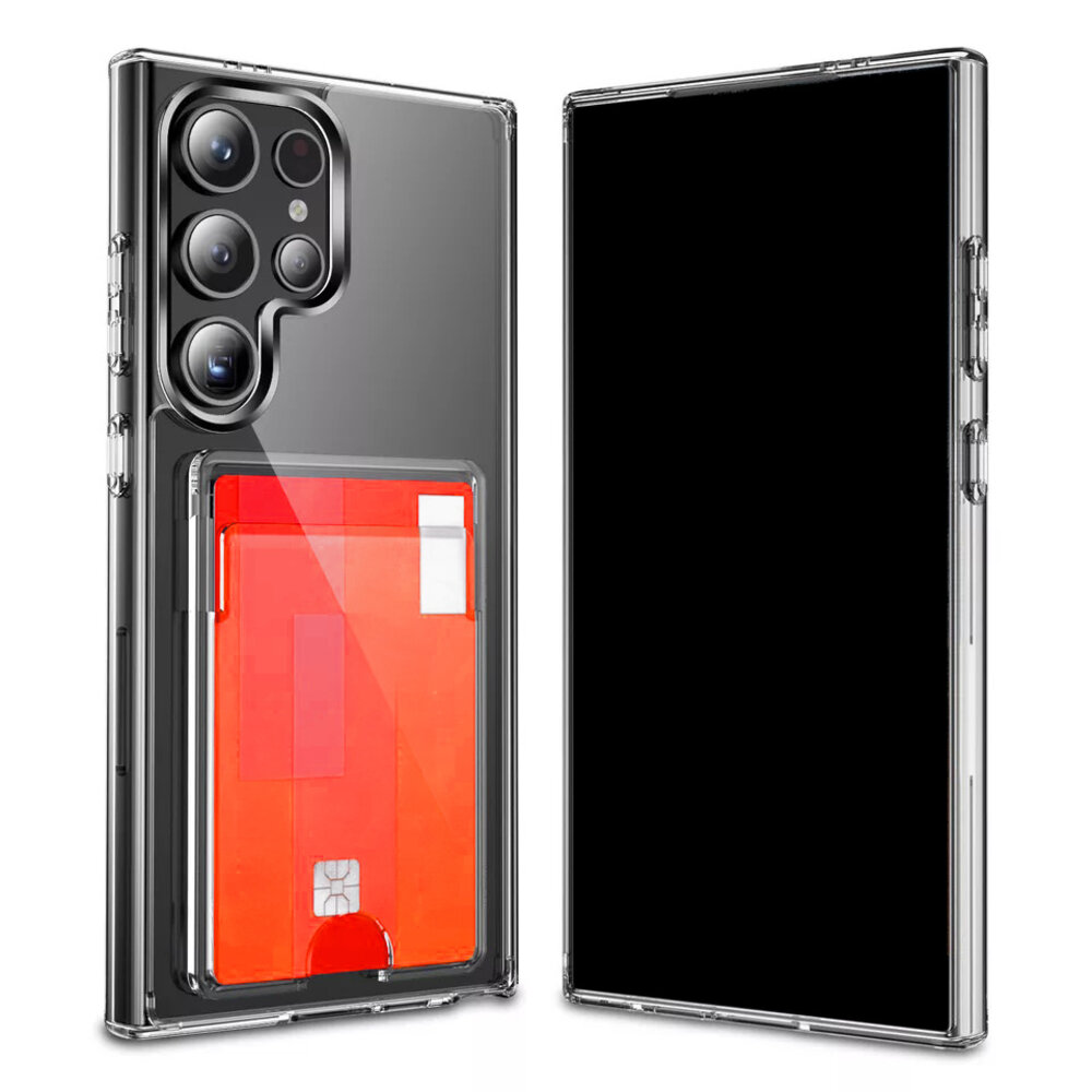 ShieldCase® ShieldCase Samsung Galaxy S25 Ultra TPU hoesje met pasjeshouder (transparant) ShieldCase® ShieldCase Samsung Galaxy S25 Ultra TPU hoesje met pasjeshouder (transparant)