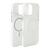 Coverzs Coverzs iPhone 16 Pro smooth siliconen MagSafe case (transparant)