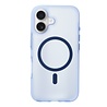 Coverzs Coverzs iPhone 16 Plus smooth siliconen MagSafe case (lichtblauw) Coverzs Coverzs iPhone 16 Plus smooth siliconen MagSafe case (lichtblauw)