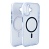 Coverzs Coverzs iPhone 16 Plus smooth siliconen MagSafe case (lichtblauw) Coverzs Coverzs iPhone 16 Plus smooth siliconen MagSafe case (lichtblauw)
