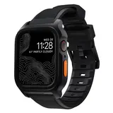 Nomad Nomad Apple Watch Rugged case met bandje (zwart)