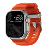 Nomad Nomad Apple Watch Rocky Point bandje (magma)