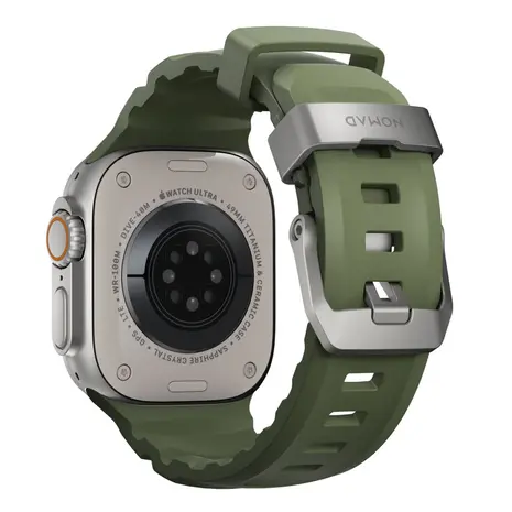 Nomad Nomad Apple Watch Rocky Point bandje (forest green)
