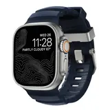 Nomad Nomad Apple Watch Rocky Point bandje (Atlantic blue)
