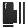 ShieldCase® ShieldCase Samsung Galaxy S25 kaarthouder case met slider (zwart) ShieldCase® ShieldCase Samsung Galaxy S25 kaarthouder case met slider (zwart)