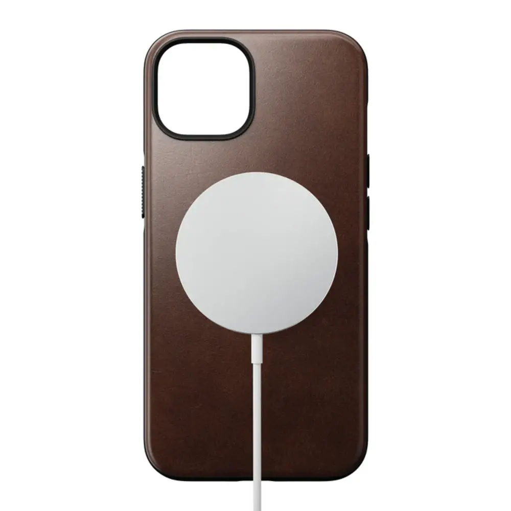 Nomad Nomad iPhone 14 Modern Horween leren hoesje (bruin) Nomad Nomad iPhone 14 Modern Horween leren hoesje (bruin)